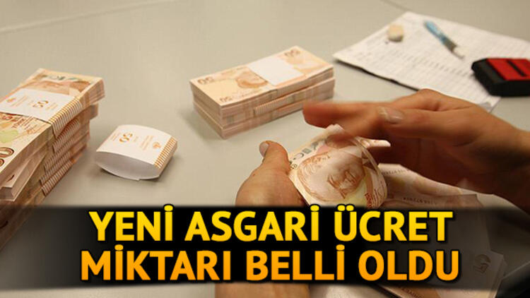 Asgari ücret 2021 ne kadar oldu? Yeni asgari ücret belli oldu